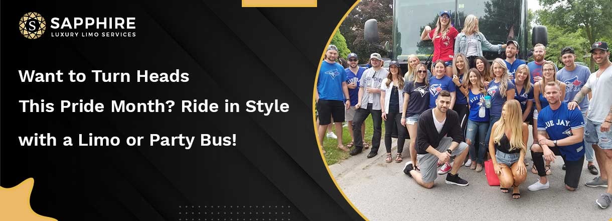Want To Turn Heads This Pride Month? Ride In Style With A Limo Or Party Bus!