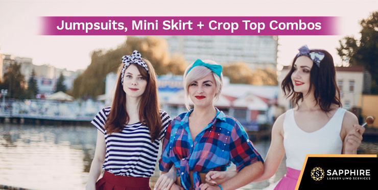 Mini Skirt + Crop Top Combos